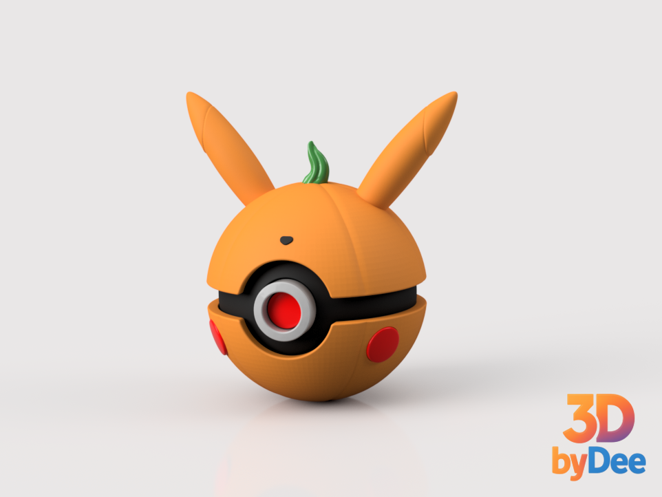 Pikachu Pumpkin Ball