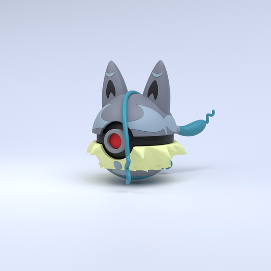 Lucario (Mega Z) Ball