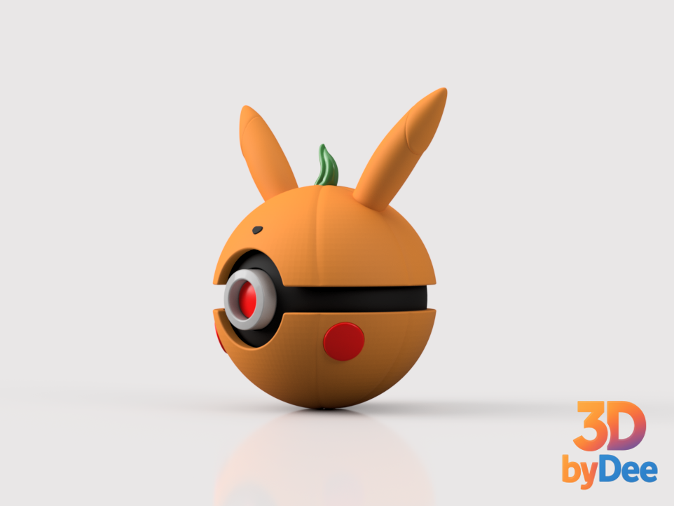 Pikachu Pumpkin Ball