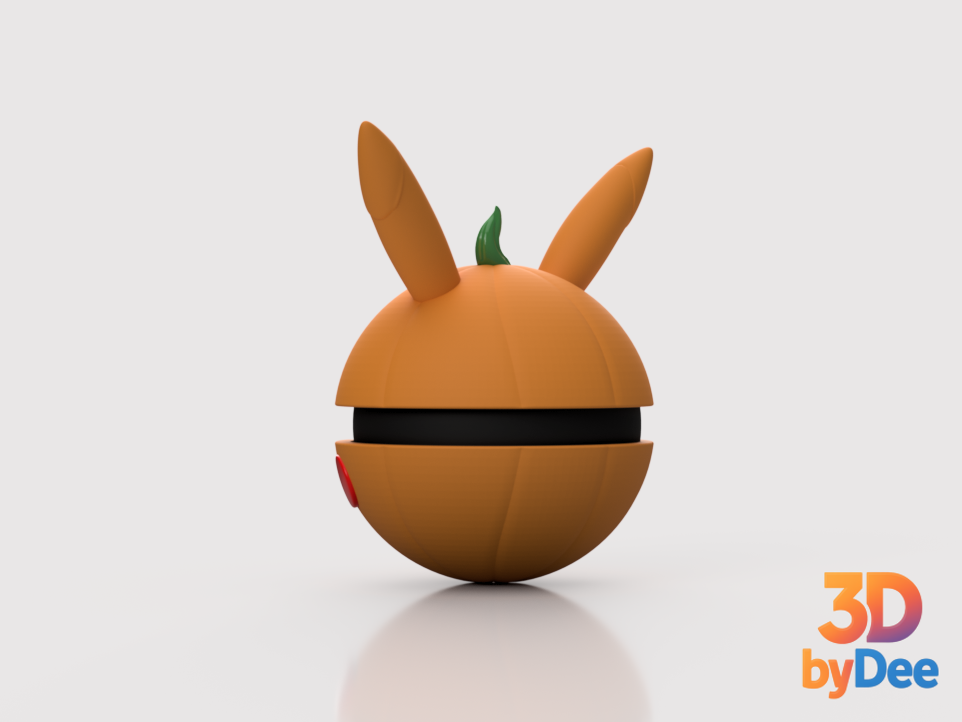 Pikachu Pumpkin Ball