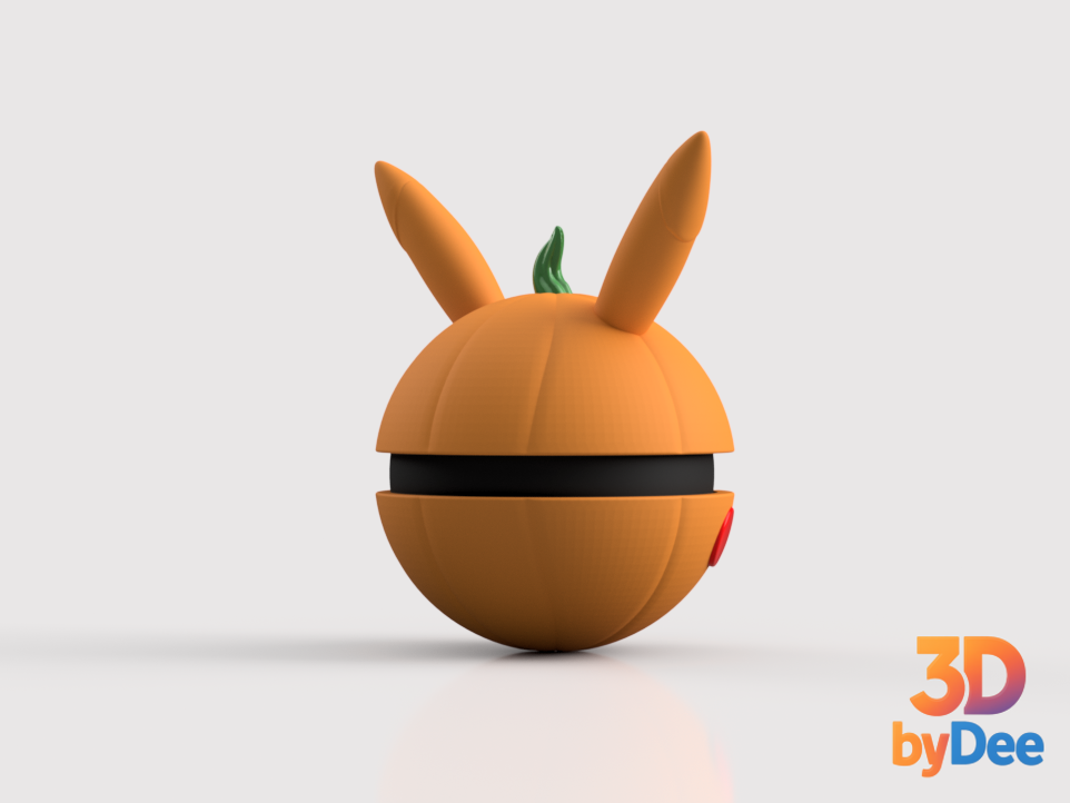 Pikachu Pumpkin Ball