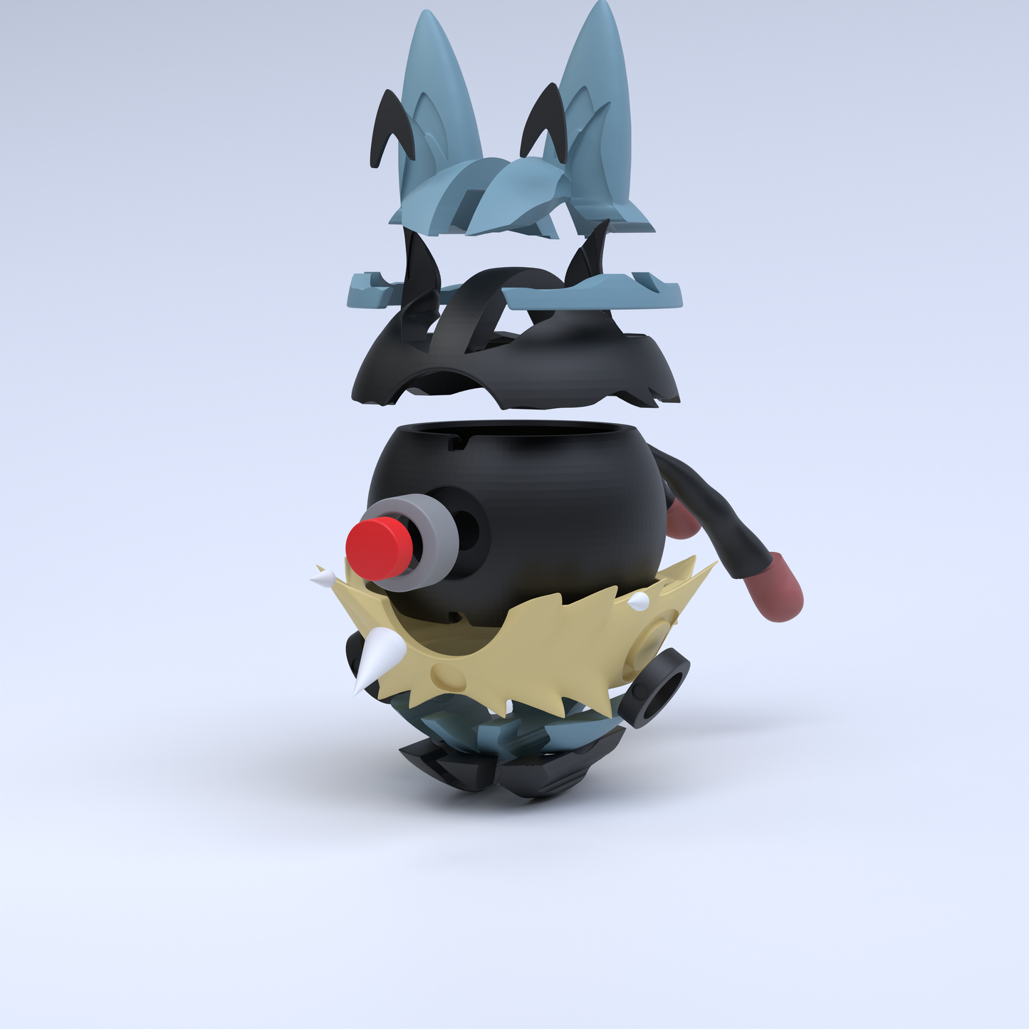 Lucario (Mega) Ball