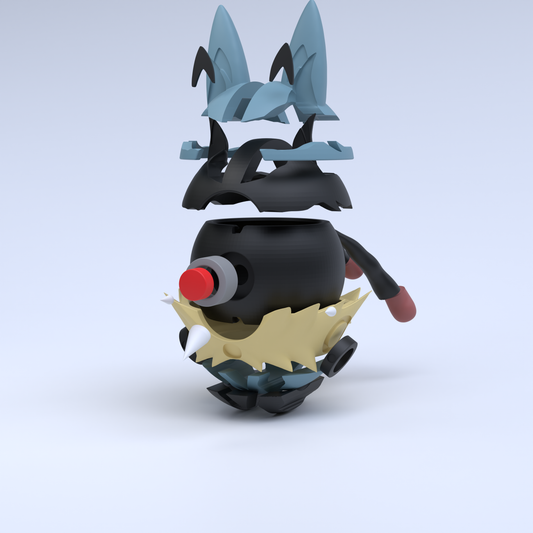 Lucario (Mega) Ball