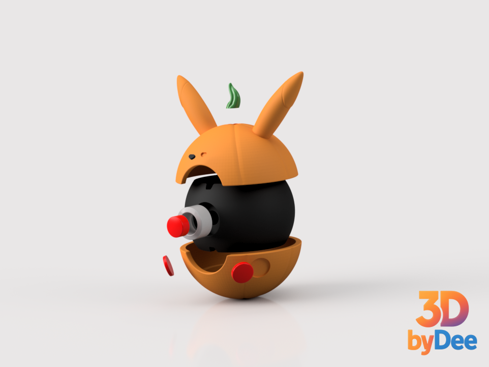 Pikachu Pumpkin Ball